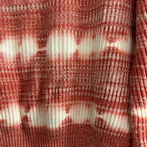 Women’s Poof Apparel Frayed Sweater Size Large - Picture 4 of 5